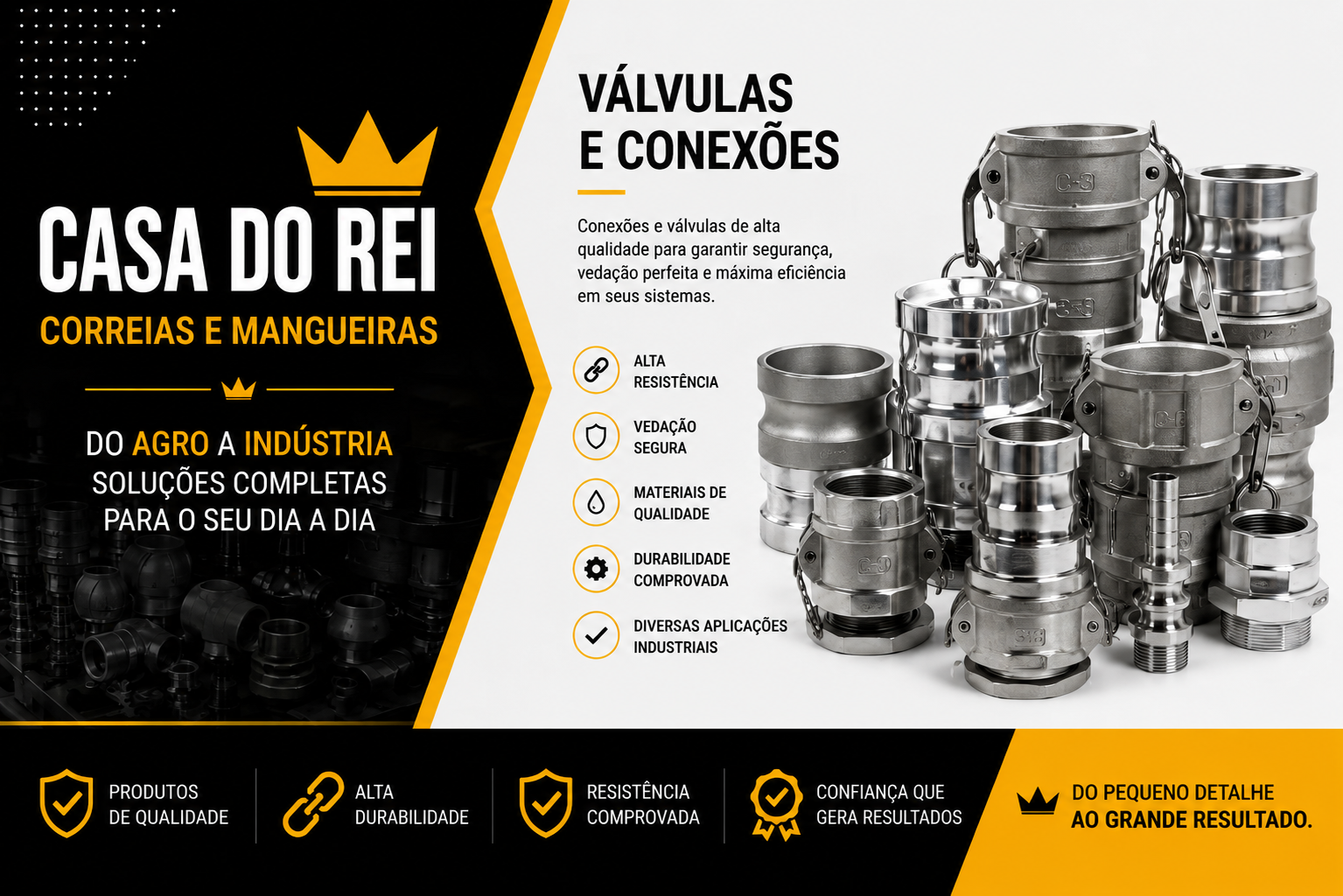 Válvulas e conexões